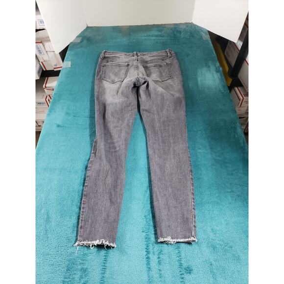 Mossimo Jeans Size 4 Womens Black Stretch Denim Ladies Pants Mid Rise Jegging - Picture 9 of 11